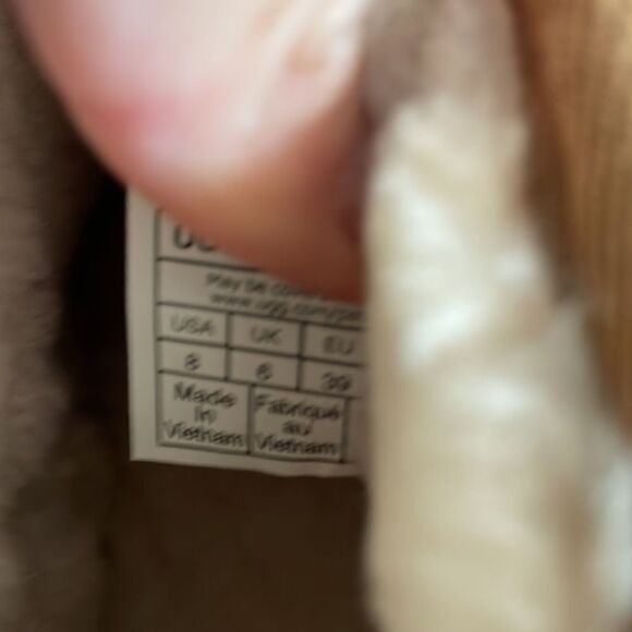 UGG Classic Ultra Mini New Heights Boots Chestnut USA Women Size 8/UK 6/EU 39 - Picture 12 of 13